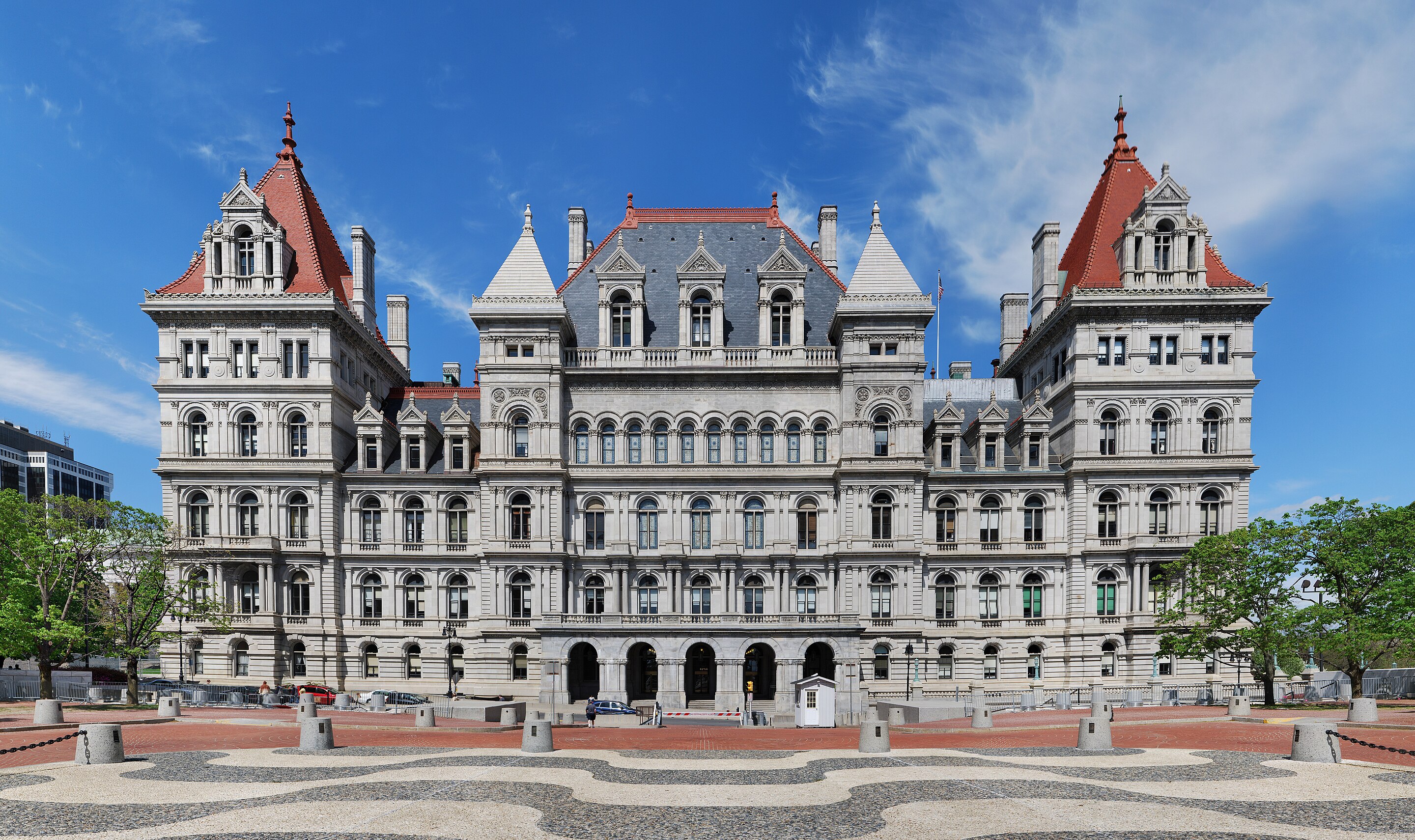 The State Capitol building in Albany.