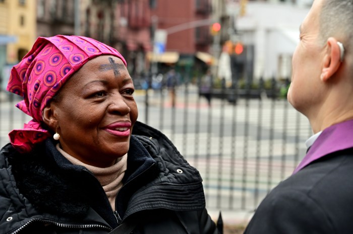 Kelebohile Nkhereanye (left) hails from Lesotho, which was targeted by President Trump during his address to Congress on March 4 when he said, "Eight million dollars to promote LGBTQI+ in the African nation of Lesotho, which nobody has ever heard of."