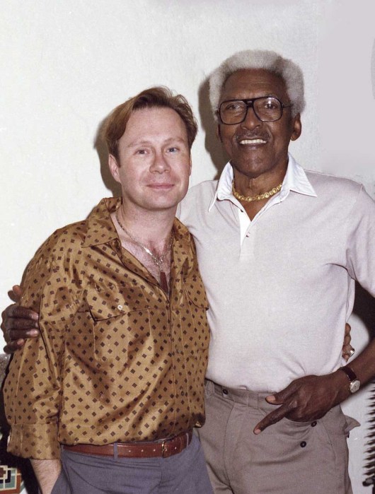 Walter Naegle (left) and Bayard Rustin.