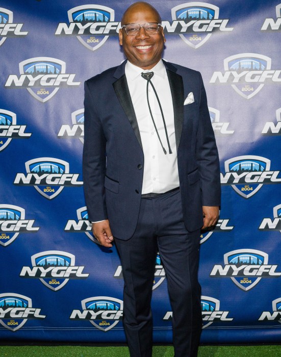 New York Gay Football League Commissioner Monty Clinton.