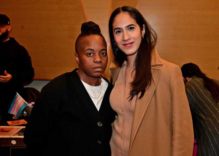 New Pride Agenda interim executive director Kei Williams and Stonewall Community Foundation executive director Elisa Crespo, who formerly led New Pride Agenda.