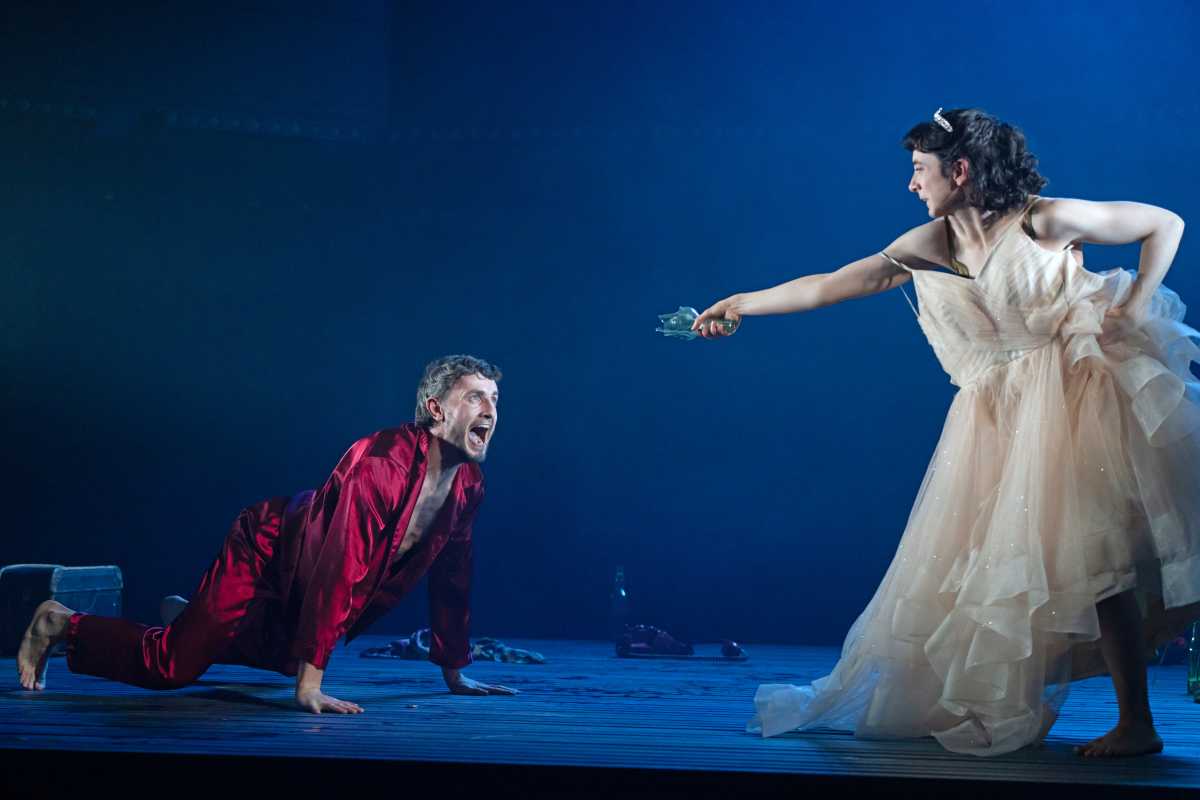 Paul Mescal and Patsy Ferran in "A Streetcar Named Desire."
