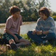 Lou Goossens and Marius De Saeger in “Young Hearts."