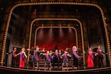 A performance of "Comedy Tonight" in Stephen Sondheim's "Old Friends."