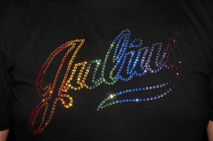Julius' glitter T-shirt