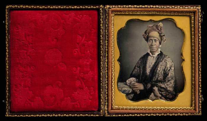 "Woman Wearing a Tignon" (circa 1850). 
