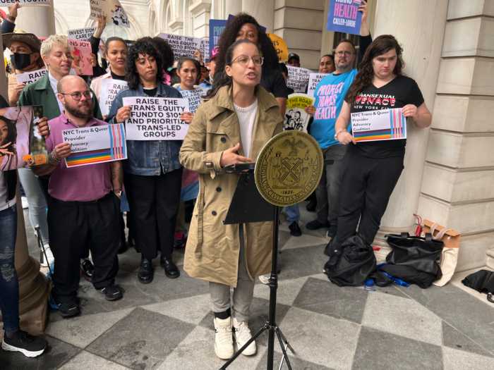 LGBTQIA+ Caucus Co-Chair Tiffany Cabán.