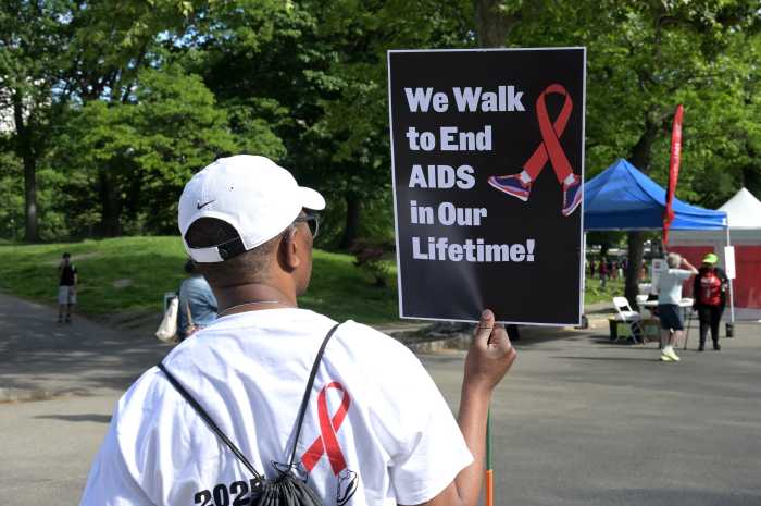 A reminder of why people have walked for 40 years in the fight to end AIDS.