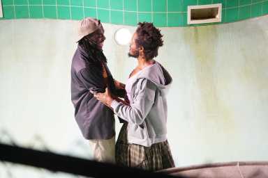 Oghenero Gbaje (left) and Essence Lotus in "Bowl EP."