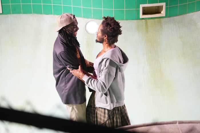 Oghenero Graje (left) and Essence Lotus in "Bowl EP."