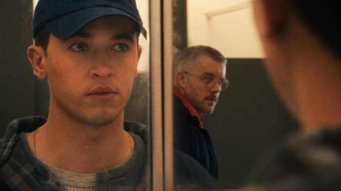 “Plainclothes” is about Lucas (Tom Blyth), an undercover cop, who entraps gay men in public restrooms in upstate New York.