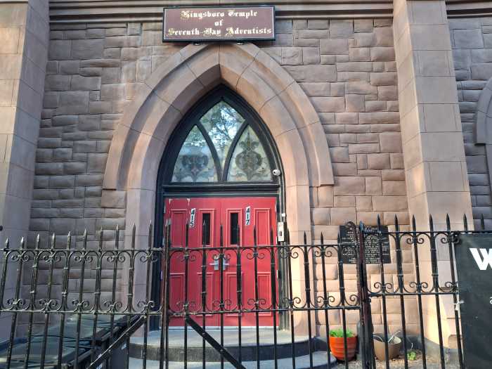 The Kingsboro Temple of Seventh-day Adventists.