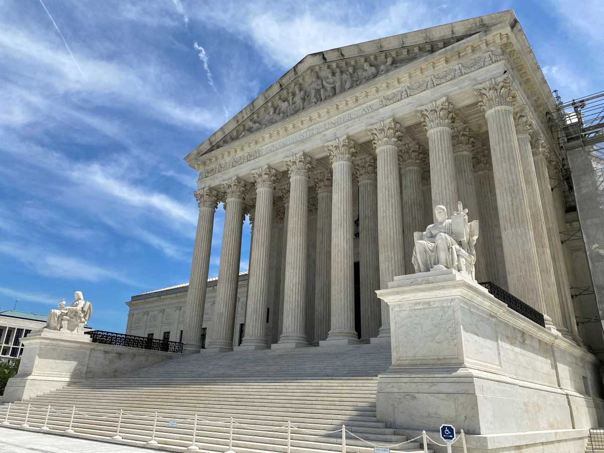 A general view of the U.S. Supreme Court building in Washington, U.S., June 1, 2024.