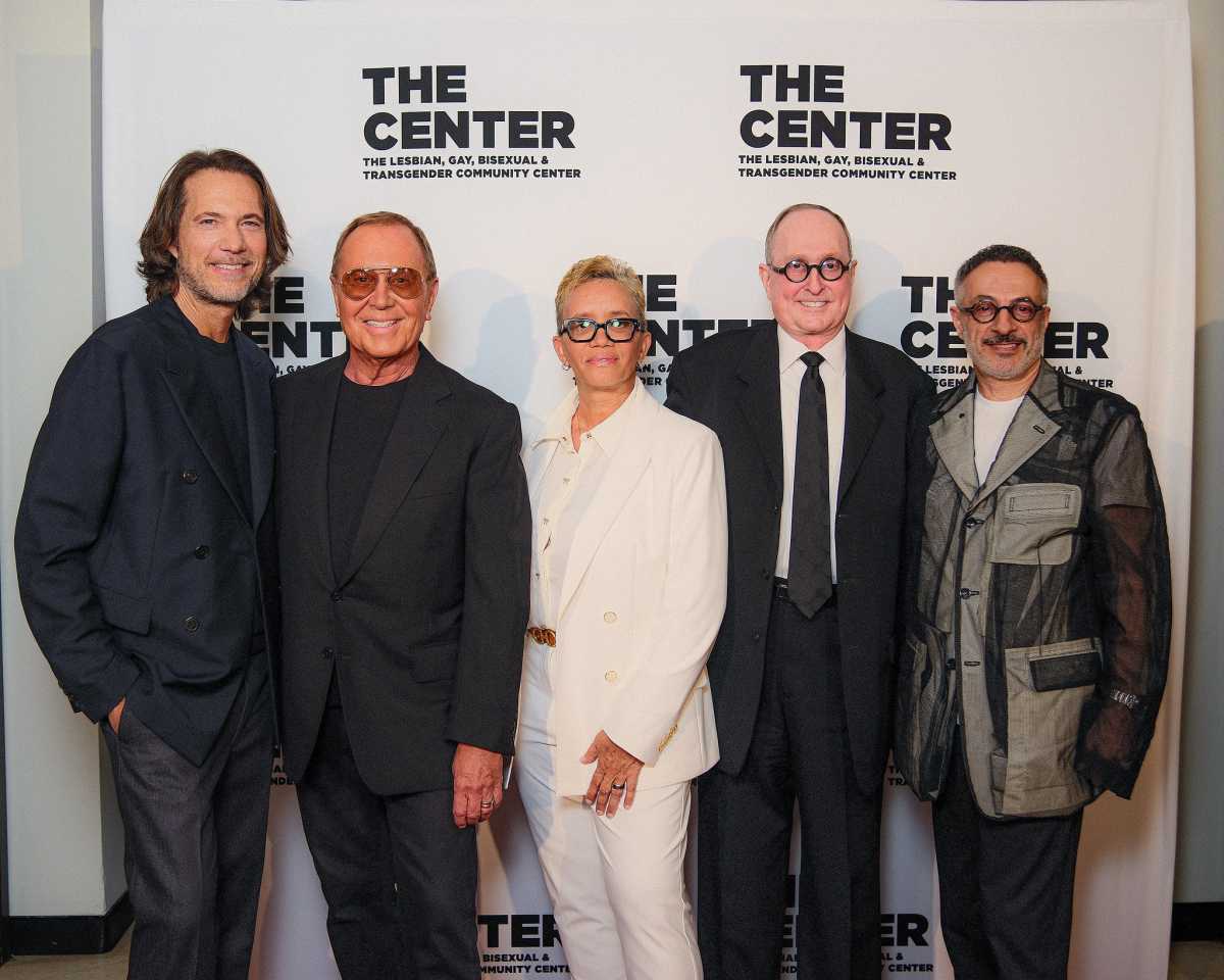 Lance LePere, Michael Kors, Dr. Carla Smith, Robert Turner, and Peter Speliopoulos.