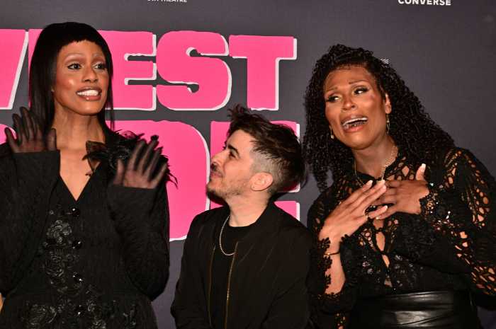 Laverne Cox, Chase Strangio, and Miss Peppermint.