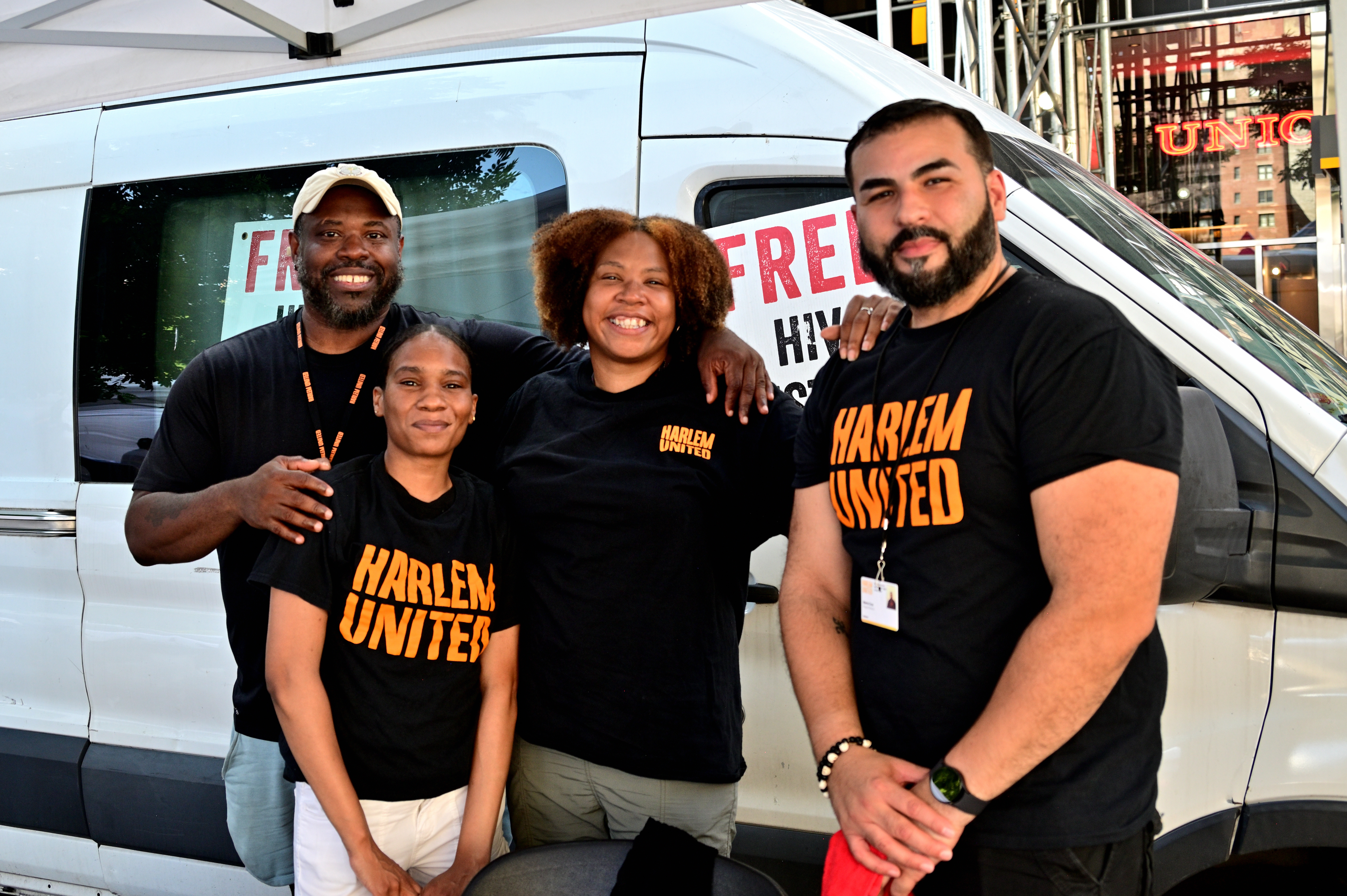 The Harlem United team on National HIV Testing Day in 2025.