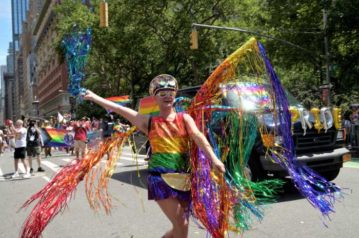 The 2025 NYC Pride March lined the streets of Manhattan in commemoration of the 1969 Stonewall Uprising.