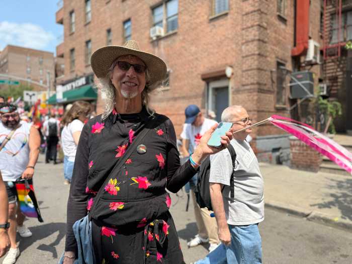 S, who hails from Queens, said "it feels more important than ever to just own this, and celebrate the word 'Pride.'"