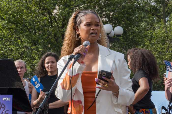 Raquel Willis of the Gender Liberation Movement.