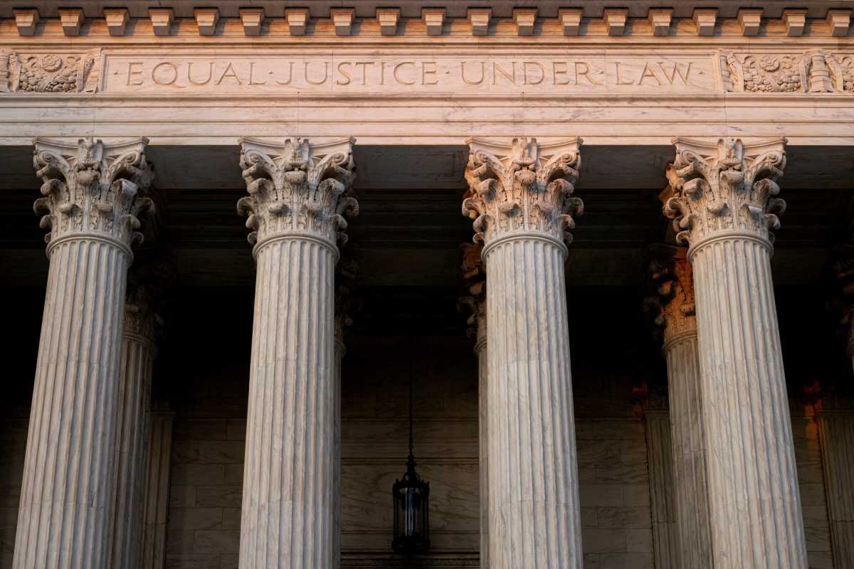 FILE PHOTO: A view of the U.S. Supreme Court on Washington, U.S., July 1, 2024.