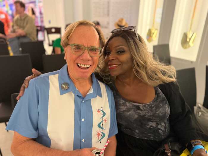 Andy Praschak and Tanya Asapansa-Johnson Walker.