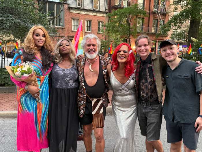 From left to right: Mena Flurry, Tanya Walker, Steven Love Menendez, Miss Simone, Jean Sonderand, and Nick Tyson.