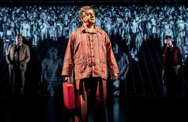 Michael Sheen in "Nye" at the National Theatre.
