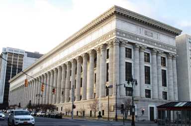 The New York State Education Building at 89 Washington Avenue in Albany.