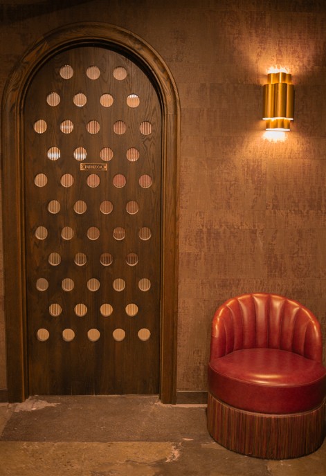 The restroom at Oberon.