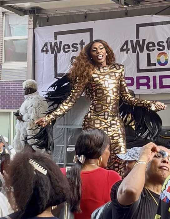 Miss Black Pride International Octavia Anye.
