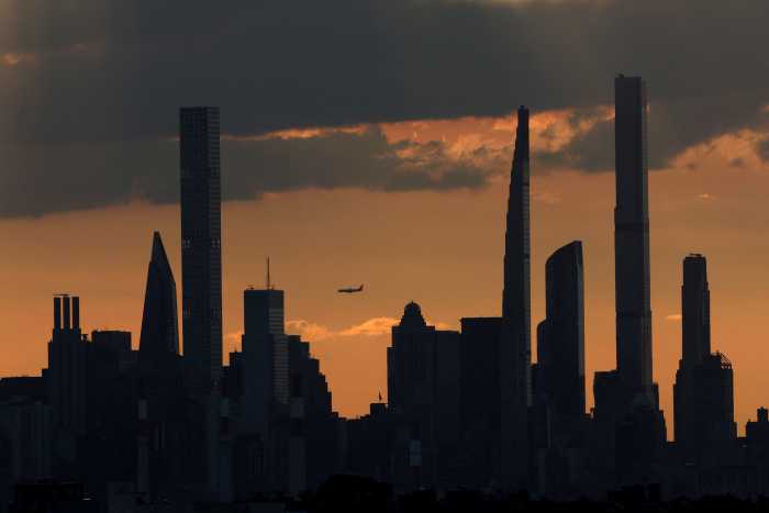 The Manhattan skyline on Aug. 28, 2025.