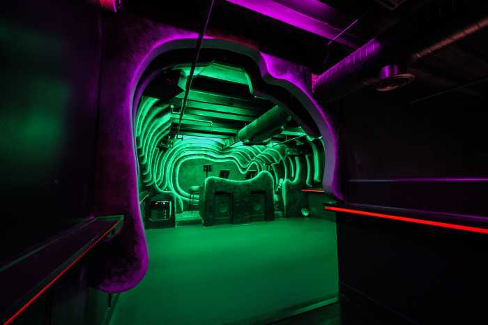 A club room at Ridgewood nightclub Earthly Delights, which is transitioning to a private event-only venue before ultimately closing on Nov. 30.