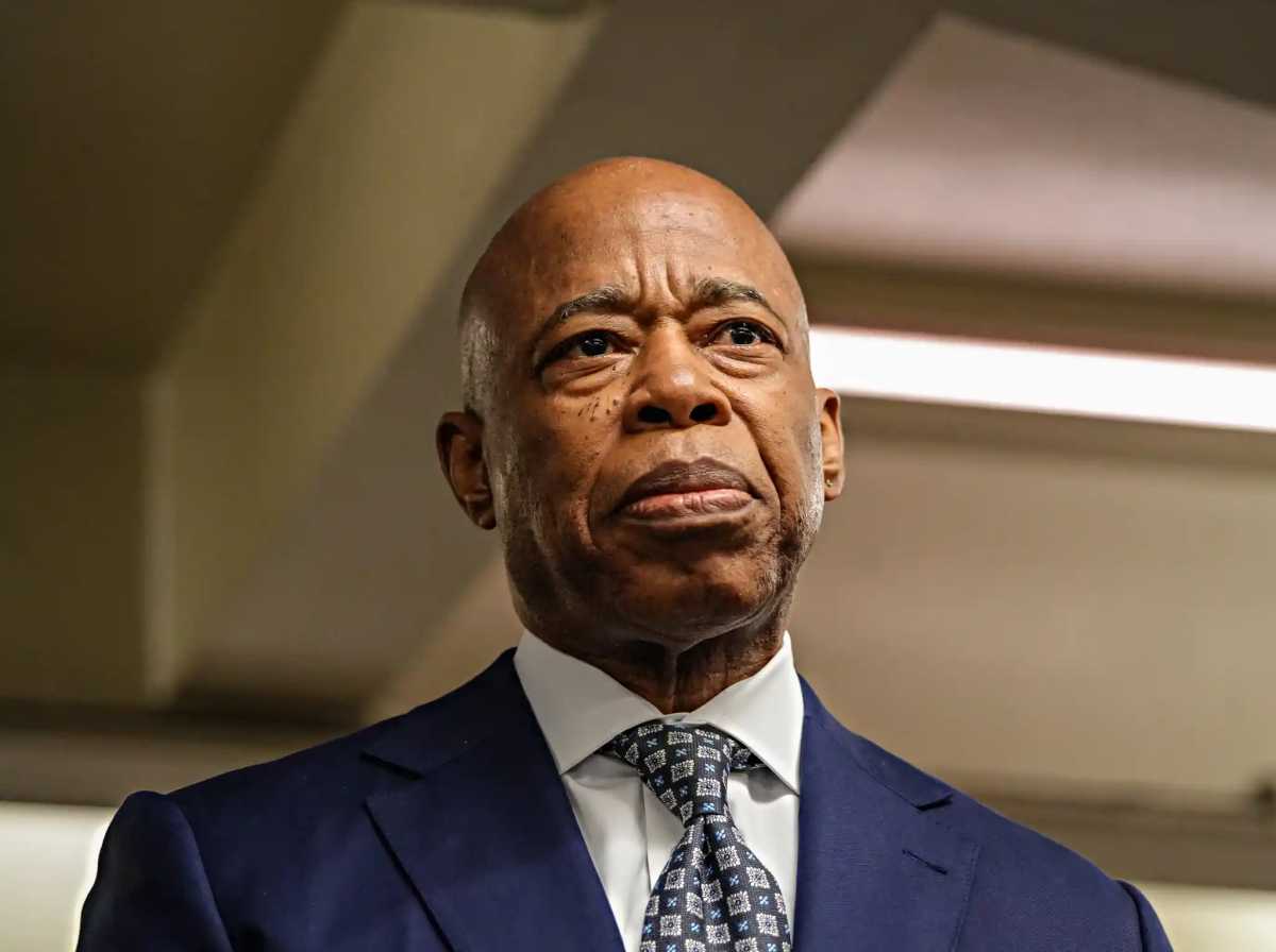 Mayor Eric Adams is continuing to push back on inclusive bathroom policies amid pressure from the Trump administration.
