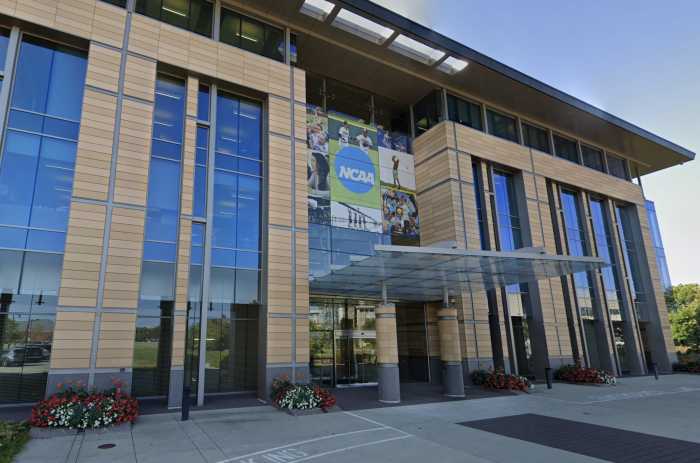 NCAA headquarters in Indianapolis.