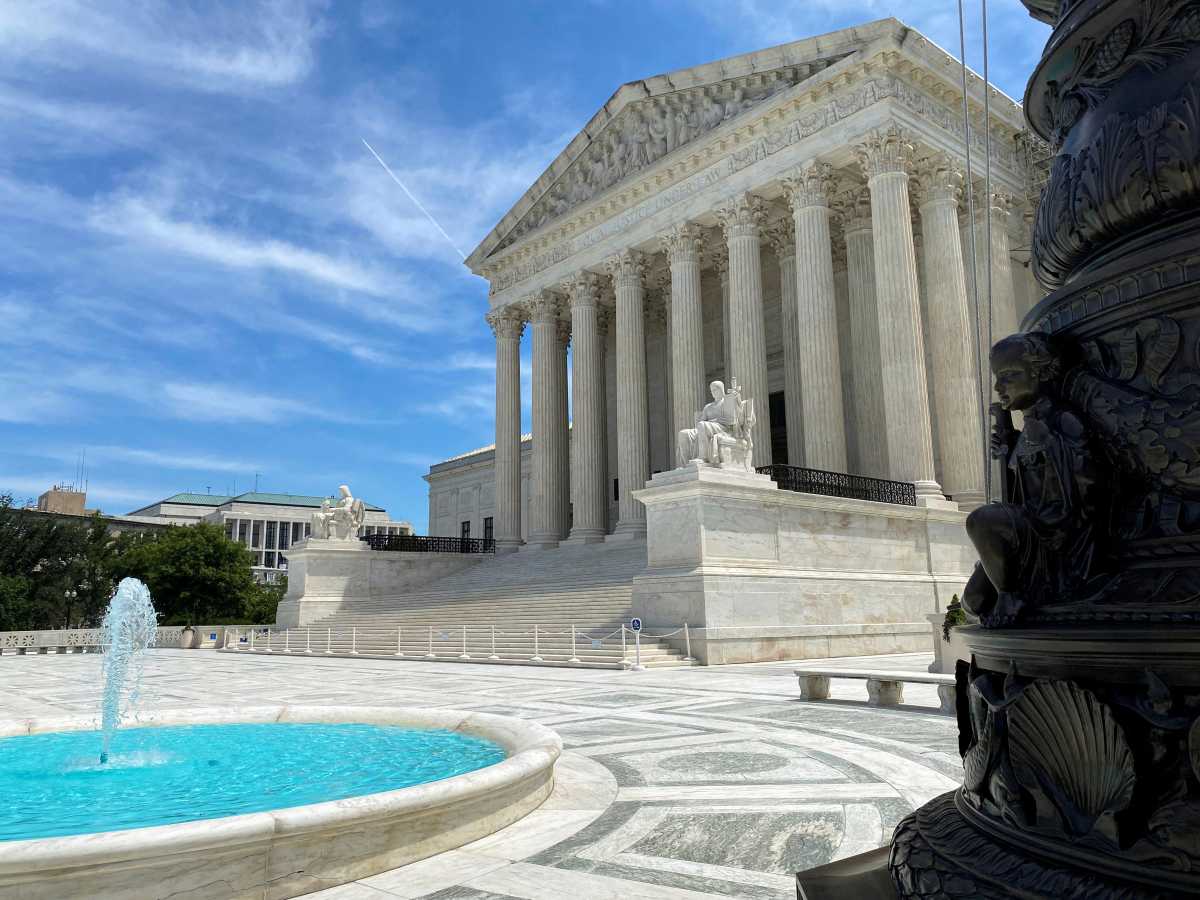 A general view of the U.S. Supreme Court building in Washington, U.S., June 1, 2024.