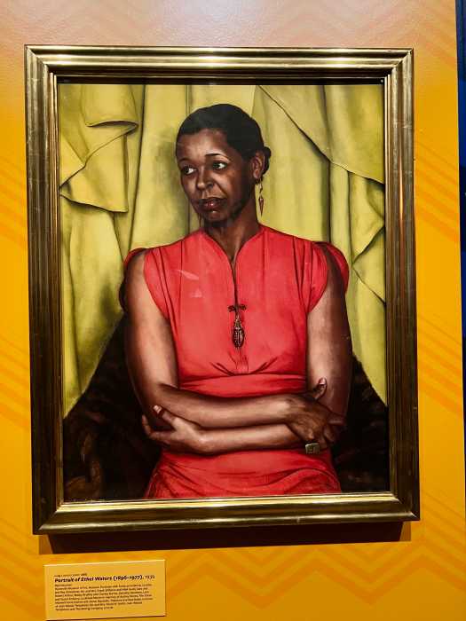 Portrait of Ethel Waters by Luigi Lucioni, 1939. 