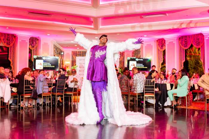 Alicia Love performs.