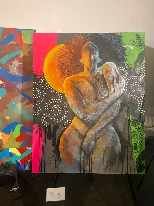 "Sunkist Phoenix" by artist Paris Buford