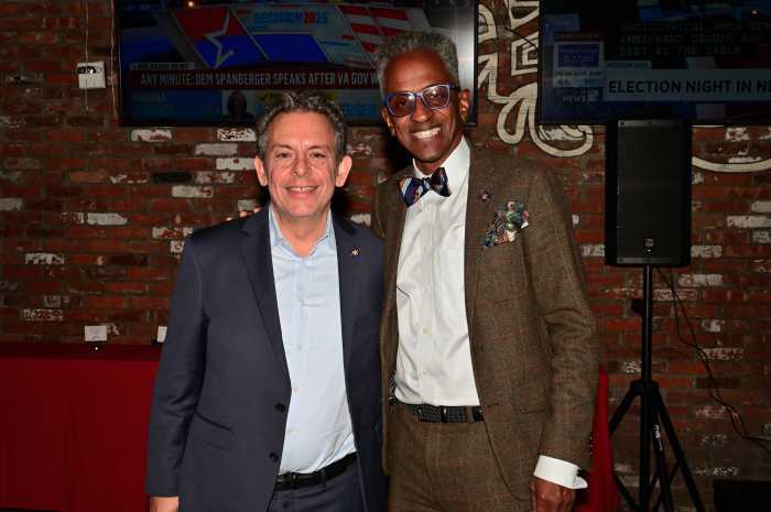 Assemblymembers Tony Simone and Al Taylor.