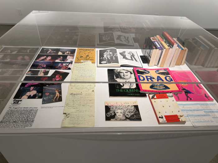 The exhibit offers a glimpse of the drag history in the East Village.