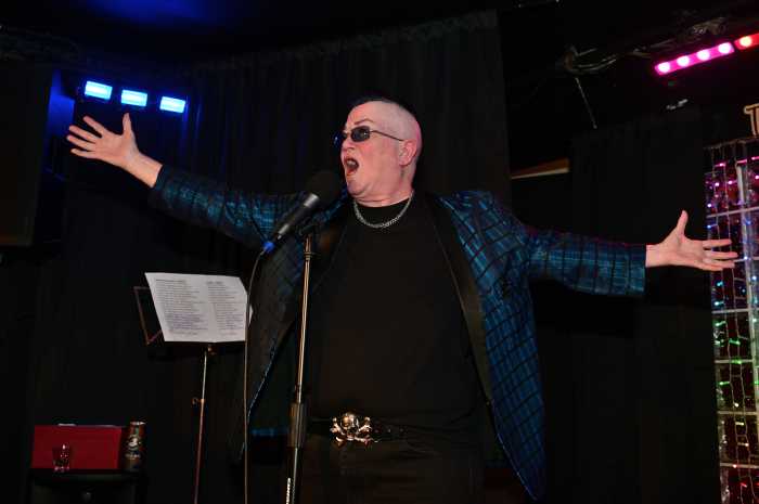 Lea Delaria embraces the crowd in the first edition of her monthly residency at Stonewall.