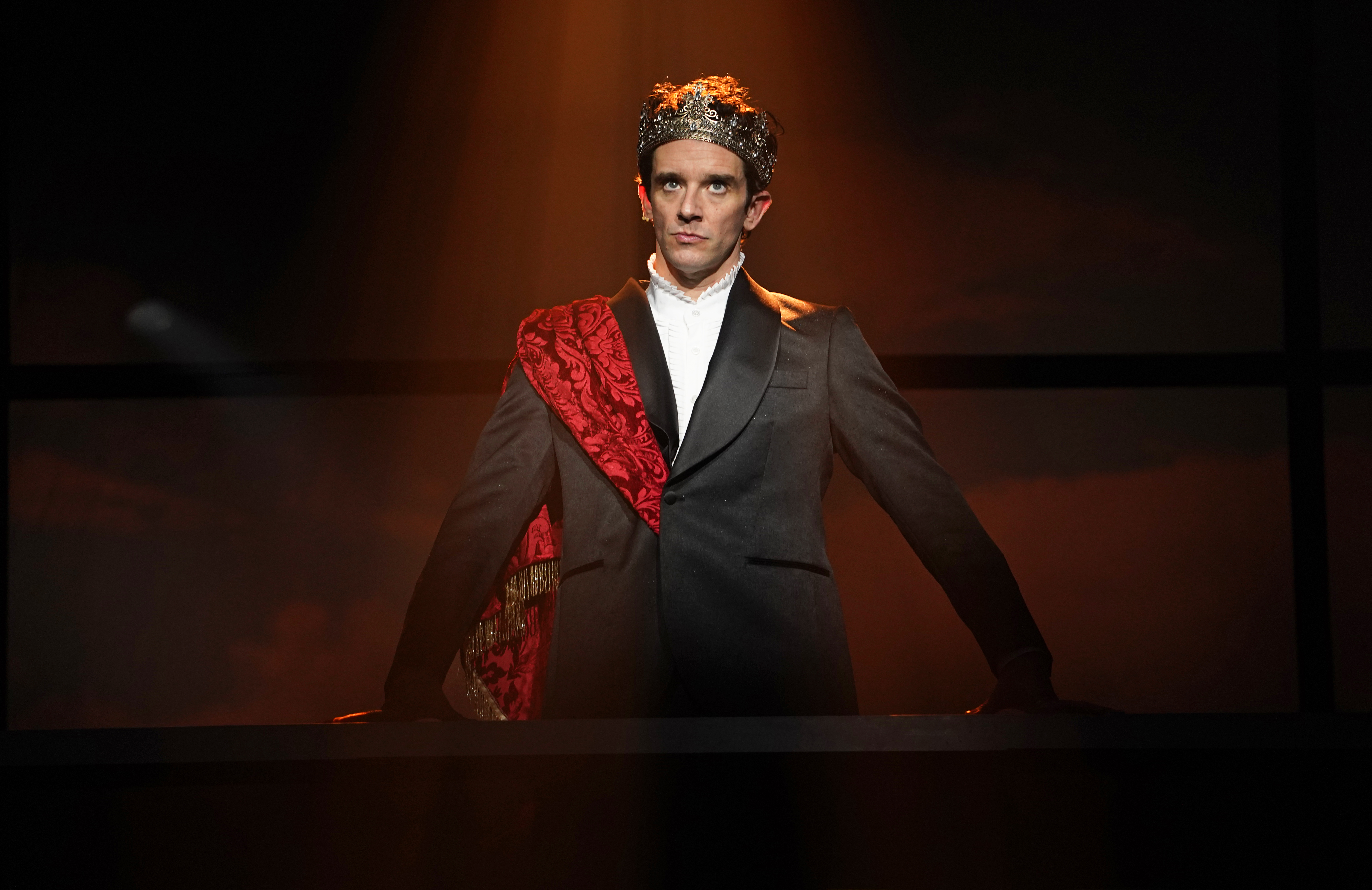 Michael Urie in "Richard II."