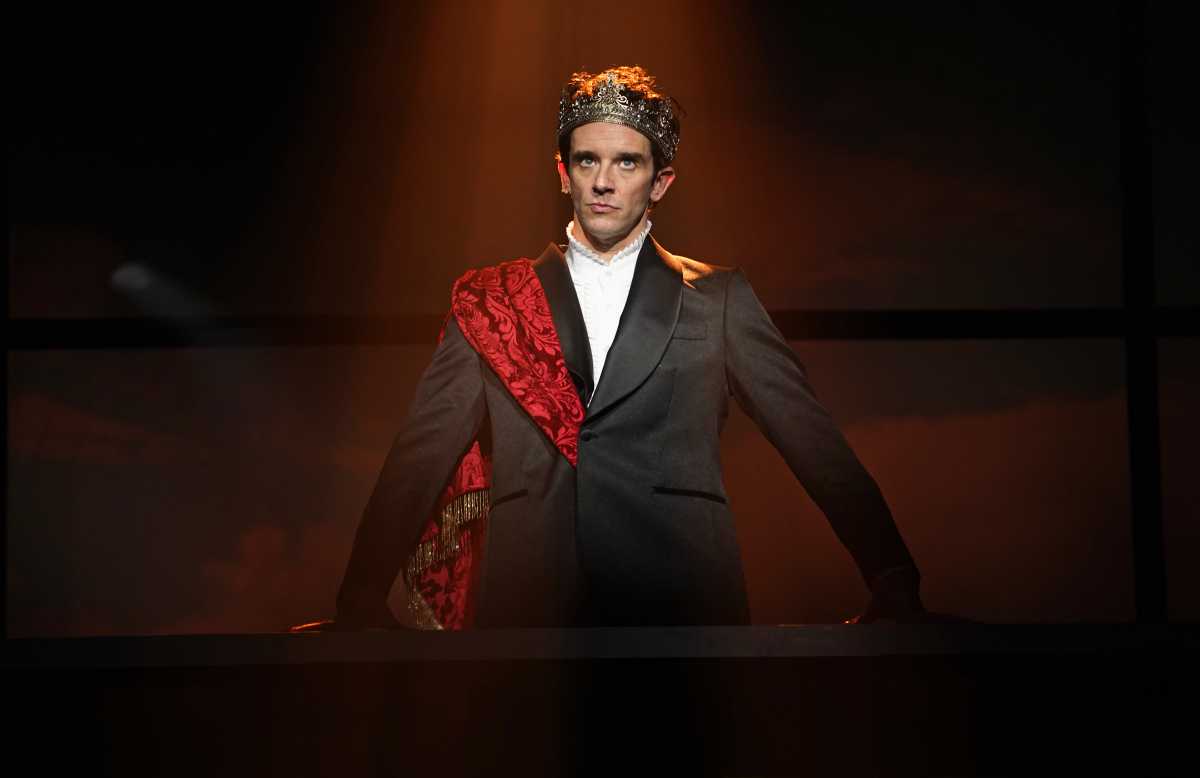 Michael Urie in "Richard II."