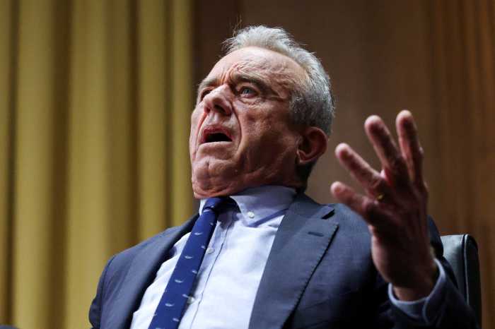 US Health and Human Services Secretary Robert F. Kennedy, Jr., testifies before a Senate Finance Committee hearing on President Donald Trump's 2026 health care agenda, on Capitol Hill in Washington, DC, US, Sept. 4, 2025.