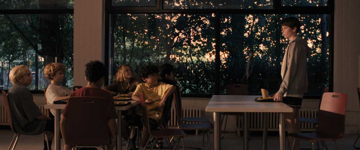 Everett Blunck, Kayo Martin, Caden Burris, and Lennox Espy in Charlie Polinger’s "The Plague."