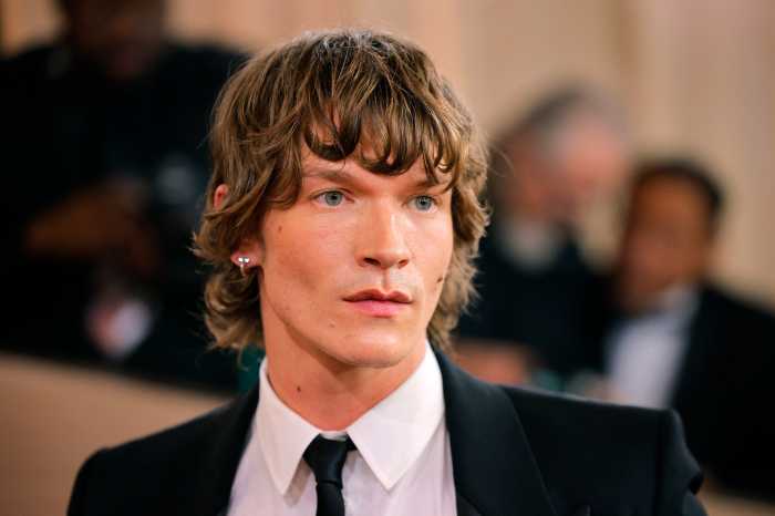 Connor Storrie poses on the red carpet at the 83rd Annual Golden Globes in Beverly Hills, California, U.S., January 11, 2026. 