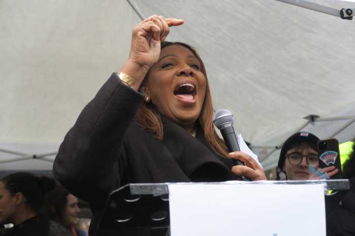 New York Attorney General Letitia James.