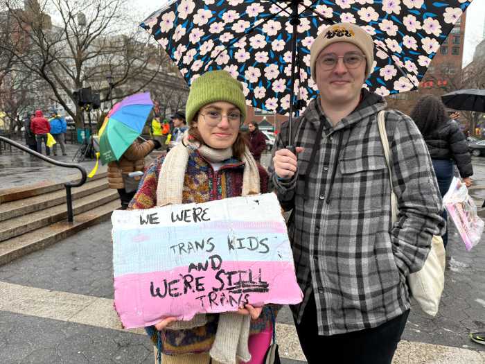 Sage (left) and Alex.
