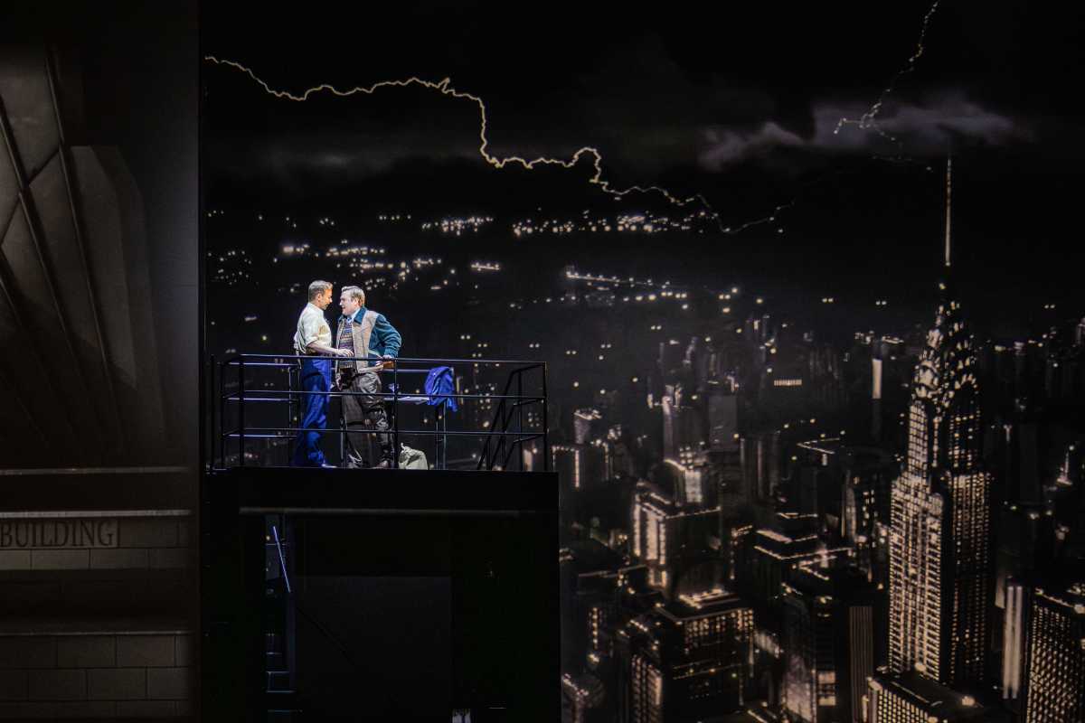 Edward Nelson and Miles Mykkanen in "The Amazing Adventures of Kavalier and Clay."