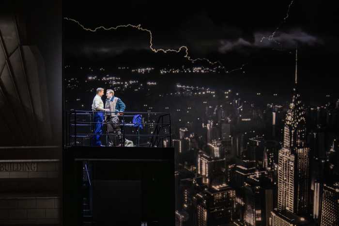 Edward Nelson and Miles Mykkanen in "The Amazing Adventures of Kavalier and Clay."